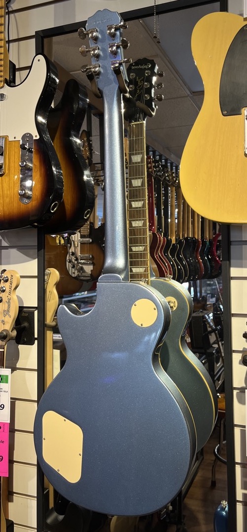Epiphone USED Epiphone Les Paul Standard Plain Top Pelham Blue - Used